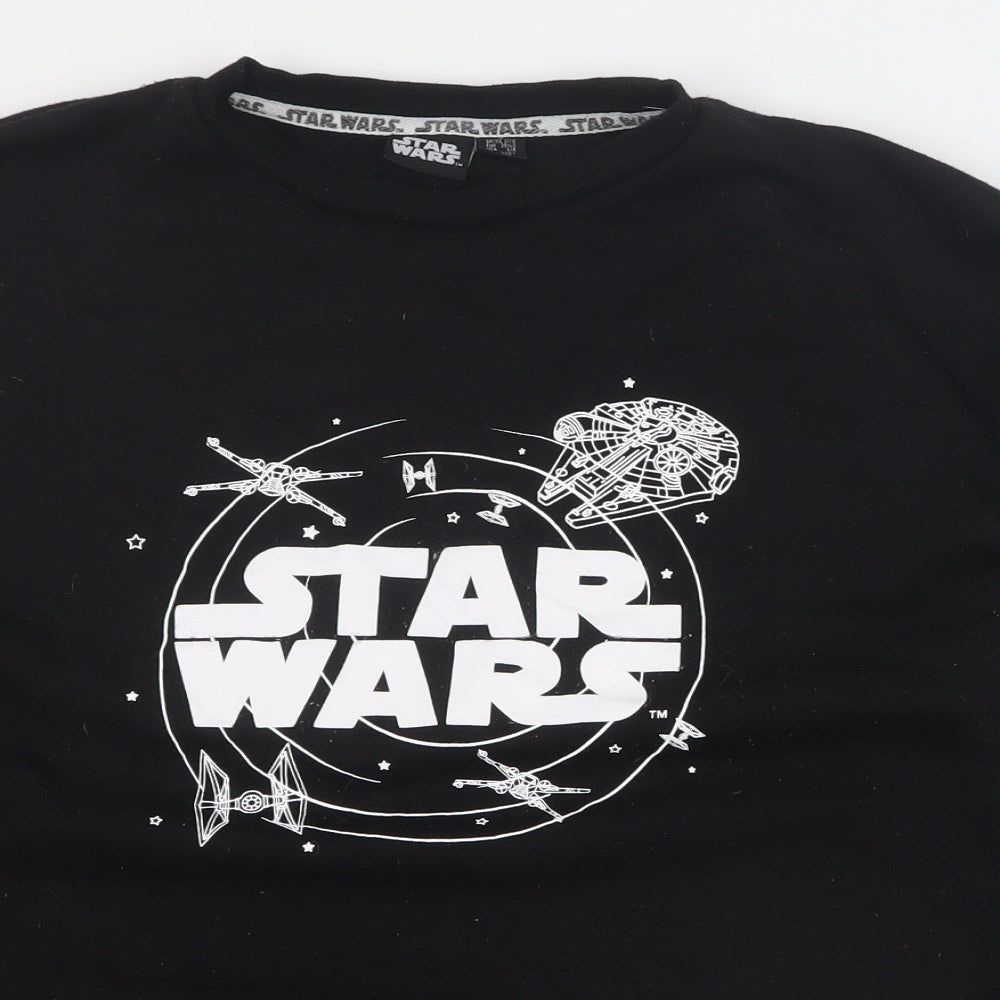Primark Womens Black  Polyester Pullover Sweatshirt Size S  Pullover - Star Wars