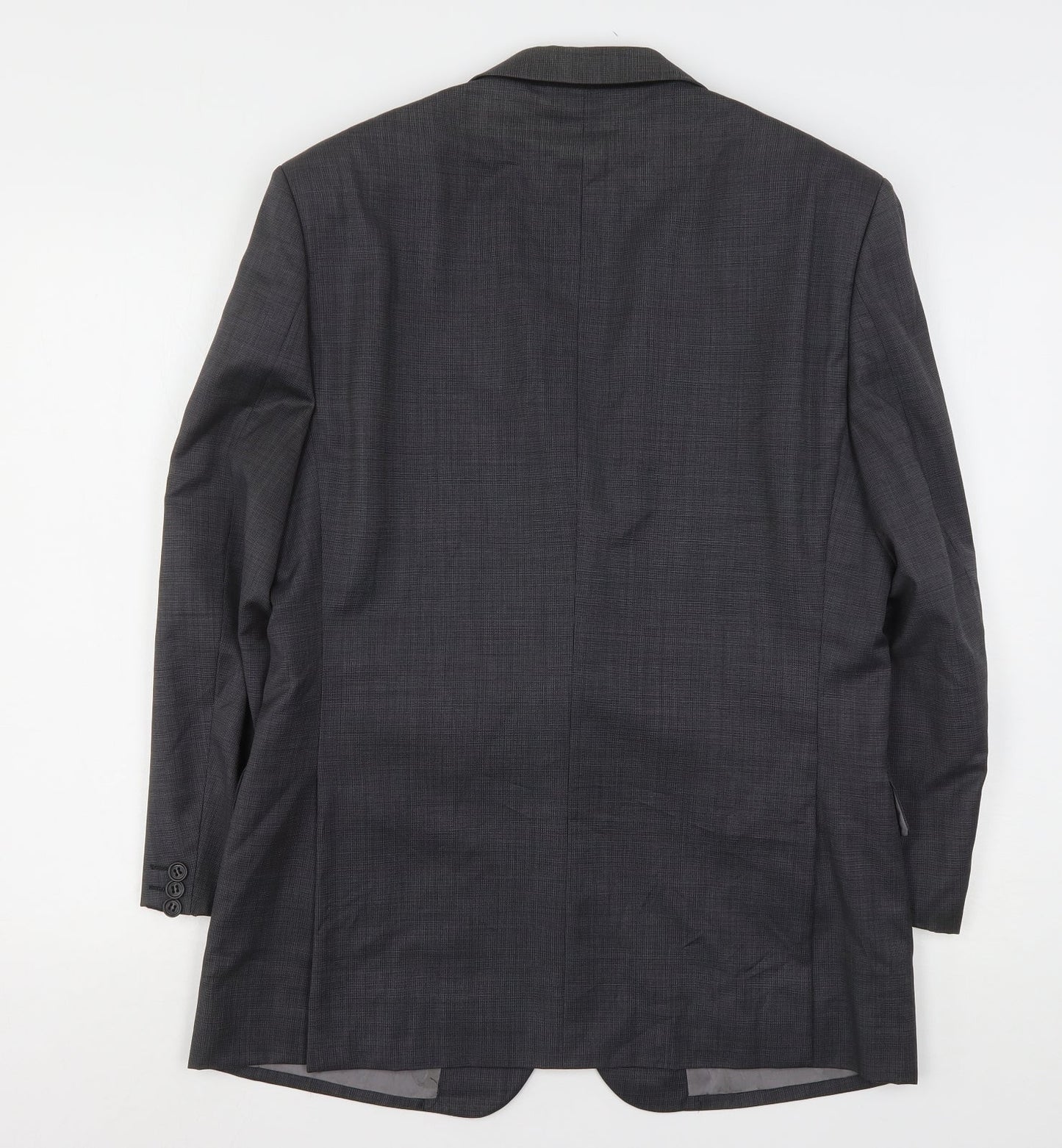 Marks and Spencer Mens Grey  Wool Jacket Suit Jacket