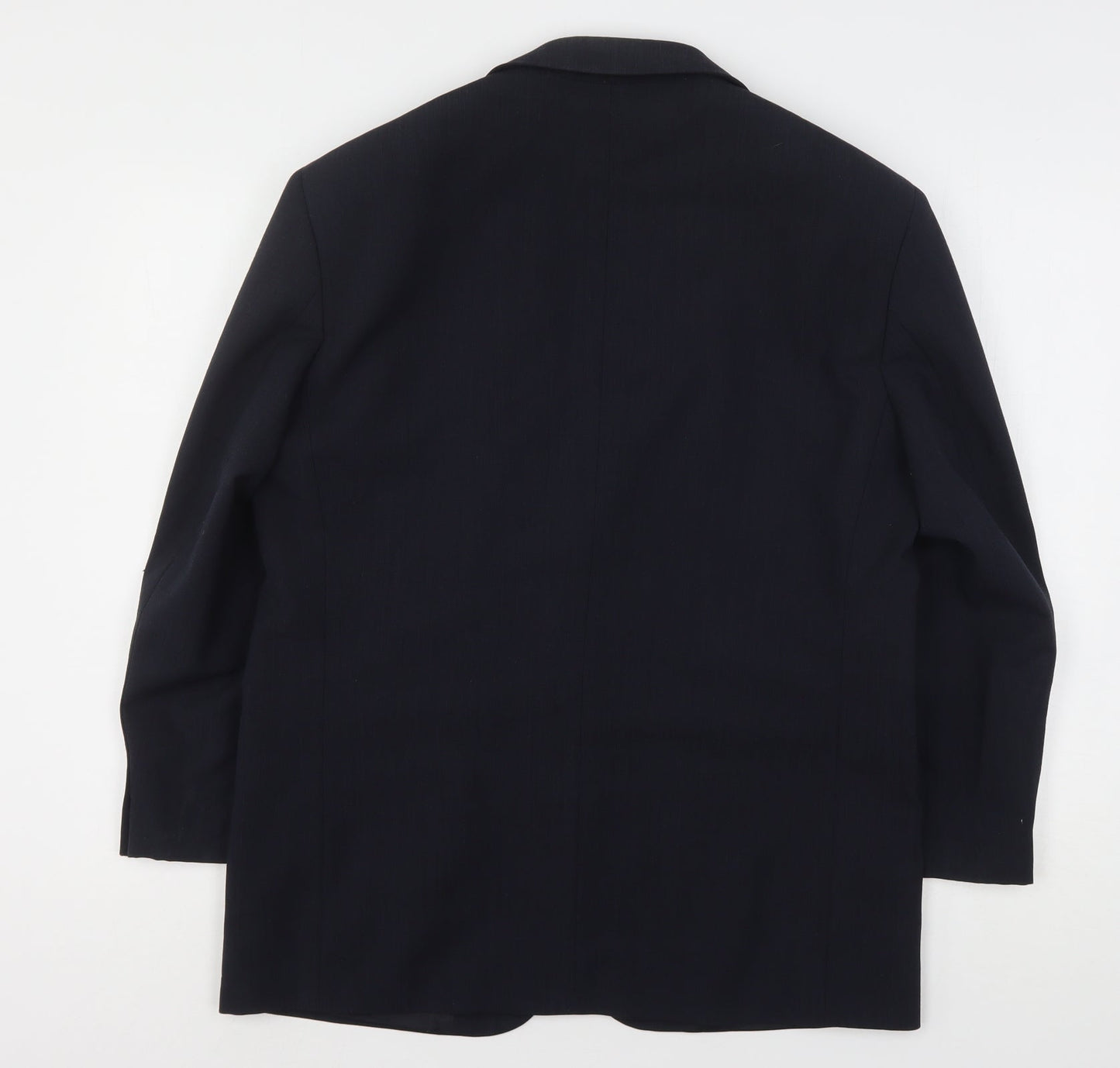 Marks and Spencer Mens Blue  Polyester Jacket Suit Jacket