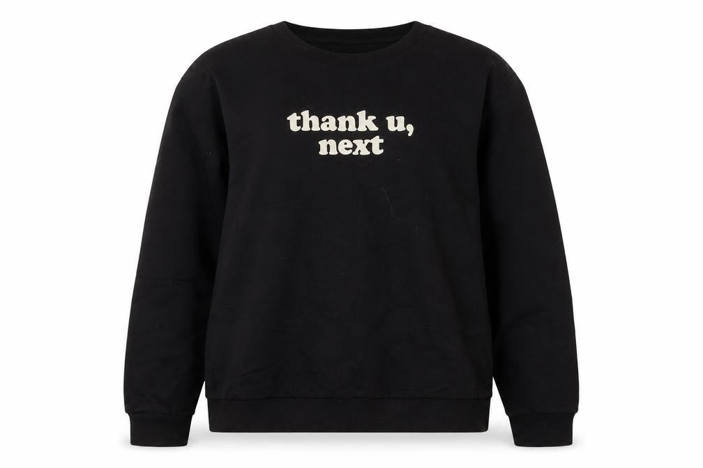 Bravado Womens Black  Cotton Pullover Sweatshirt Size 12