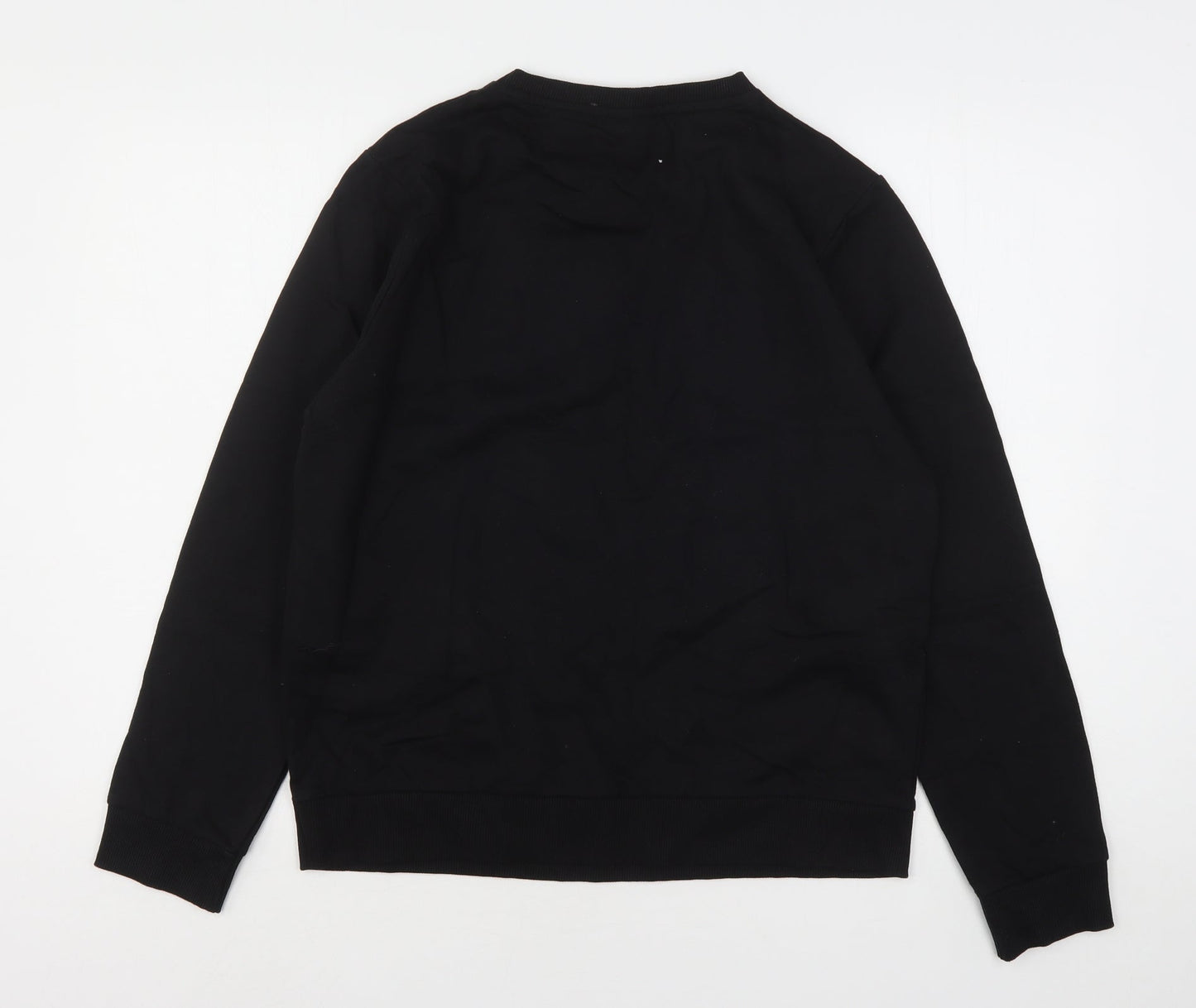 Bravado Womens Black  Cotton Pullover Sweatshirt Size 12