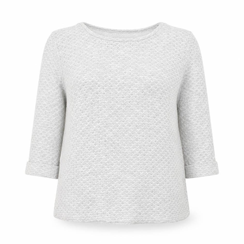New Look Womens Grey Round Neck  Polyester Pullover Jumper Size 14