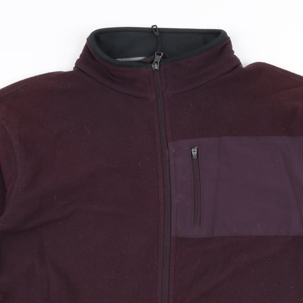 Marks and Spencer Mens Purple   Jacket  Size M  Zip