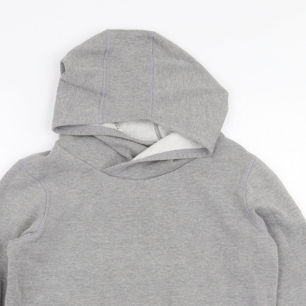 Kyodan Womens Grey  Polyester Pullover Hoodie Size M  Pullover