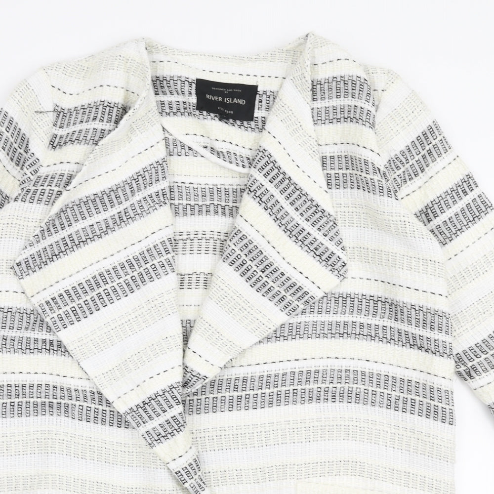 River Island Womens Multicoloured Striped  Jacket  Size 8