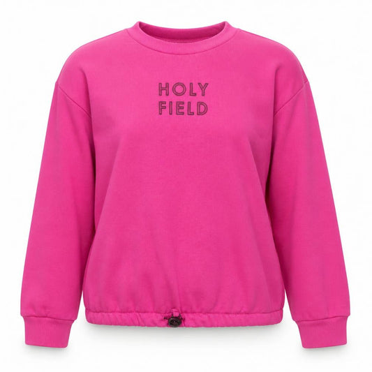 Holyfield Girls Pink  Cotton Pullover Sweatshirt Size M  Pullover
