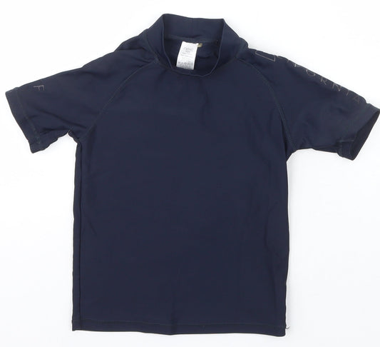 NEXT Boys Blue  Nylon Basic Tank Size 6 Years High Neck Pullover