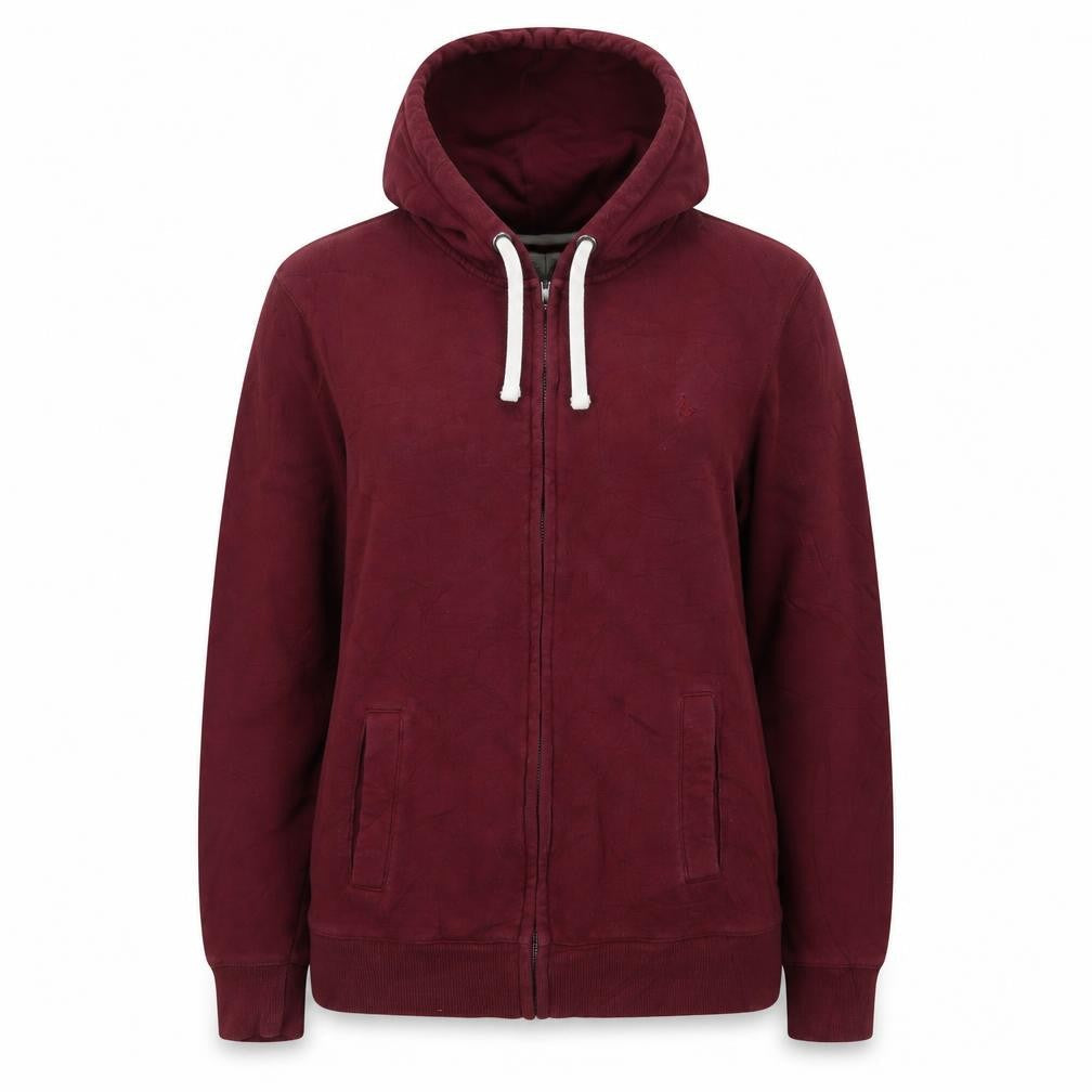 Jack Wills Womens Purple  Cotton Full Zip Hoodie Size XS  Zip - Jack wills