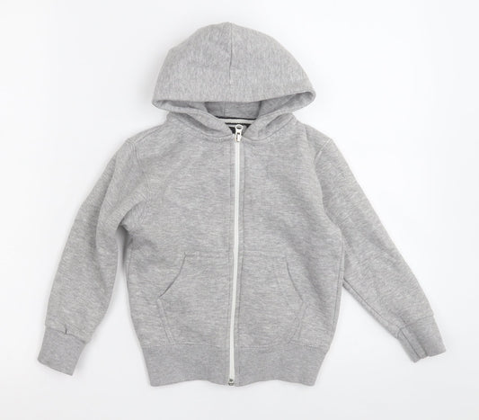 Malaika Girls Grey   Jacket    Zip