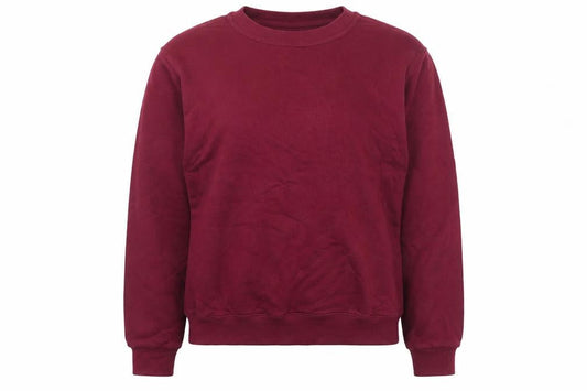 bb collections Womens Purple  Cotton Pullover Sweatshirt Size M