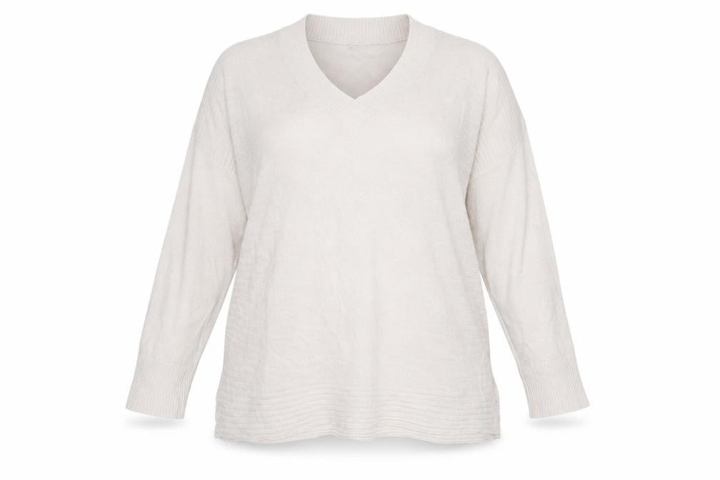 George Womens Grey Round Neck  Acrylic Pullover Jumper Size 16