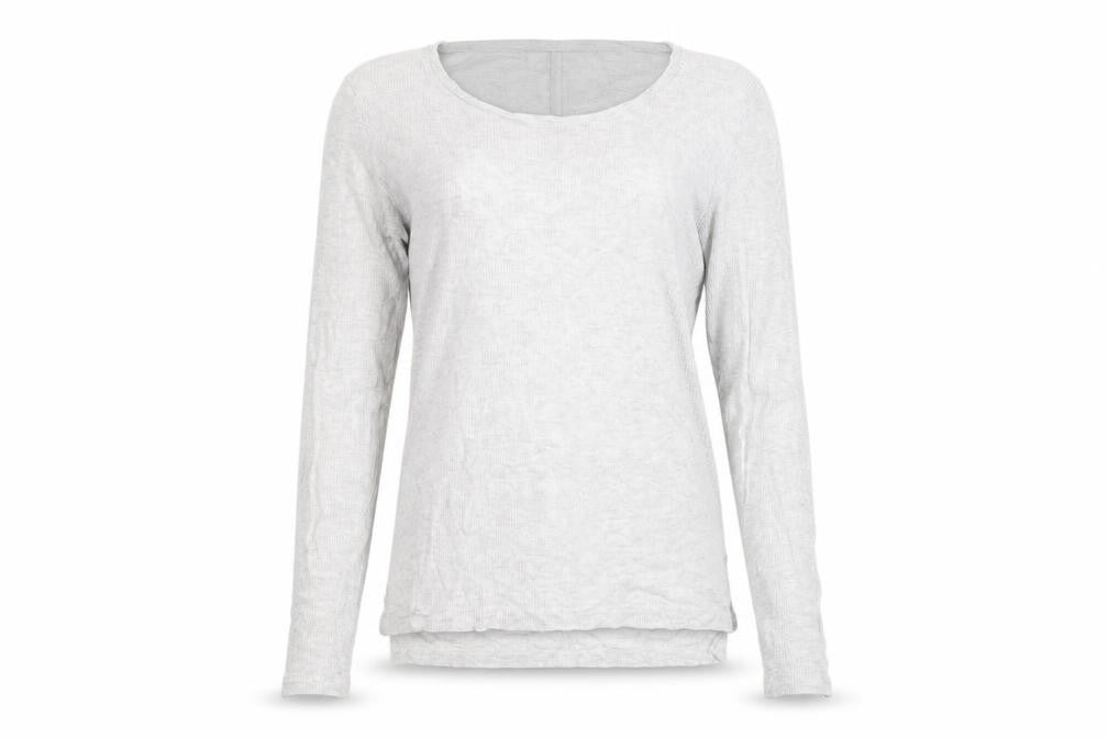 Autograph Womens Grey Round Neck  Lyocell Pullover Jumper Size 12