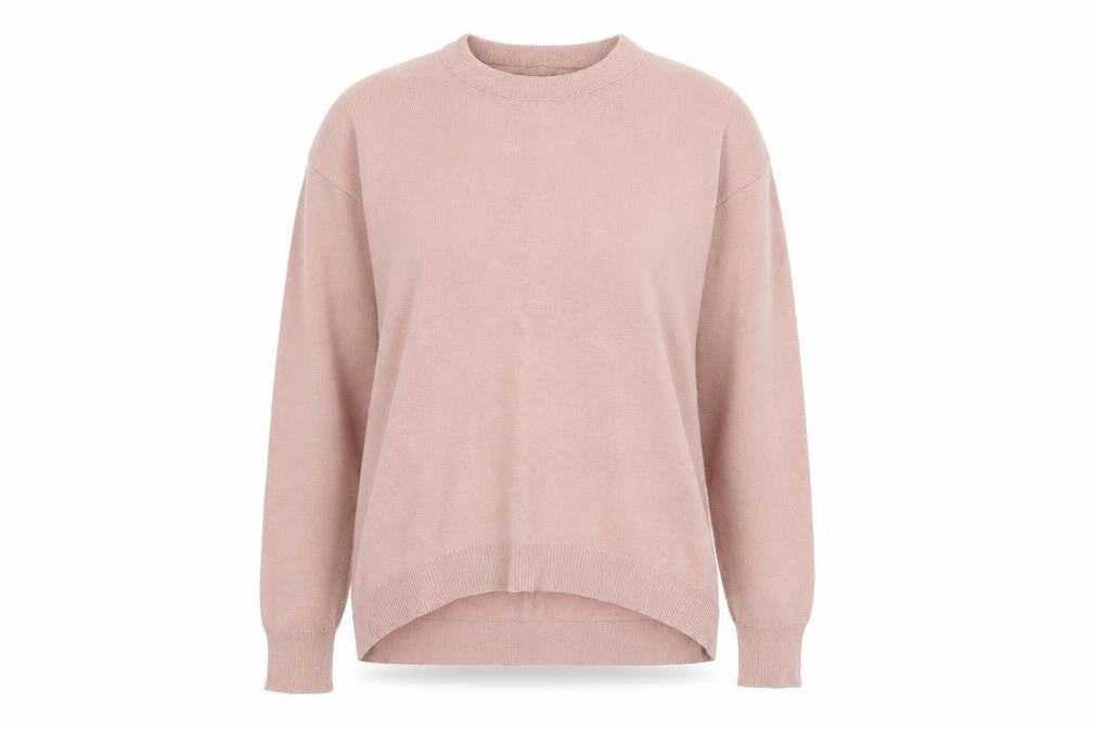 Primark Womens Pink Round Neck  Polyester Pullover Jumper Size 2XS