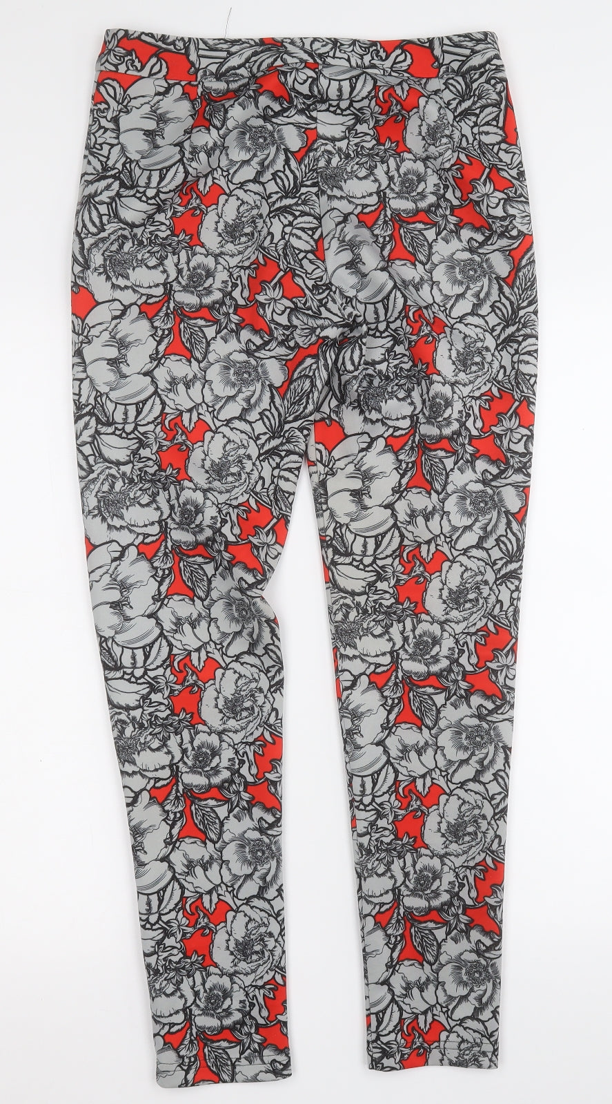 Atmosphere Womens Multicoloured Floral Polyester Jogger Leggings Size 10 L27 in