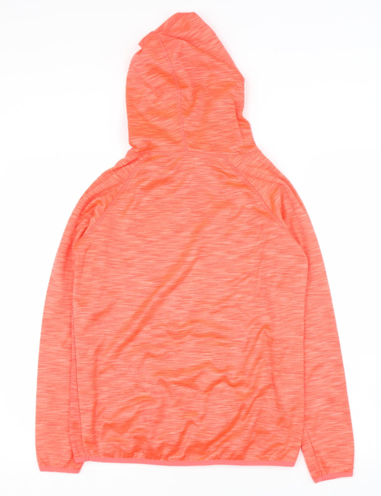 Dunnes Stores Boys Orange  Polyester Pullover Hoodie Size S