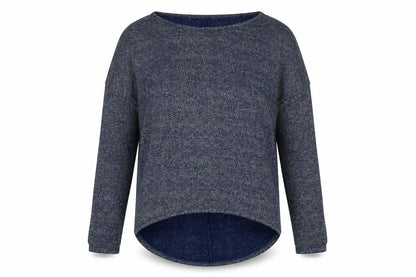 Atmosphere Womens Blue Round Neck  Viscose Pullover Jumper Size 10