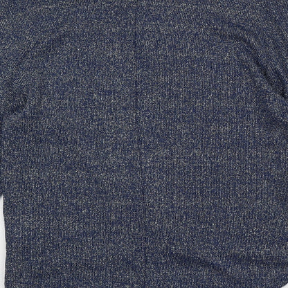 Atmosphere Womens Blue Round Neck  Viscose Pullover Jumper Size 10