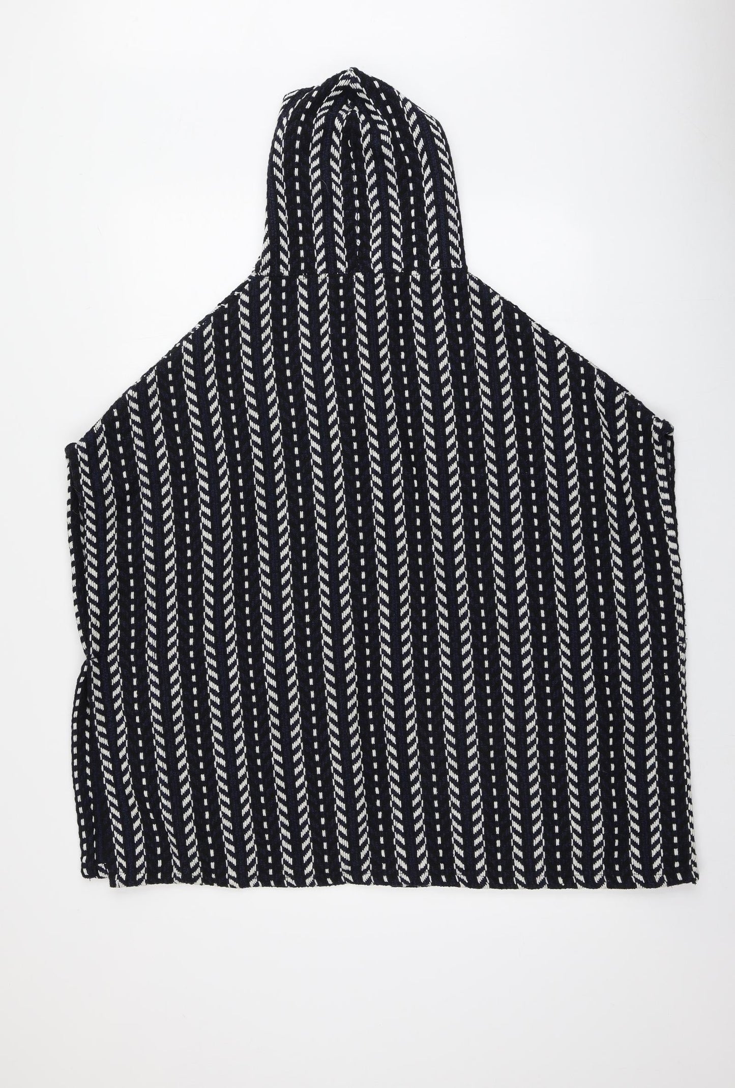 NEXT Womens Multicoloured V-Neck Herringbone Polyester Vest Jumper One Size