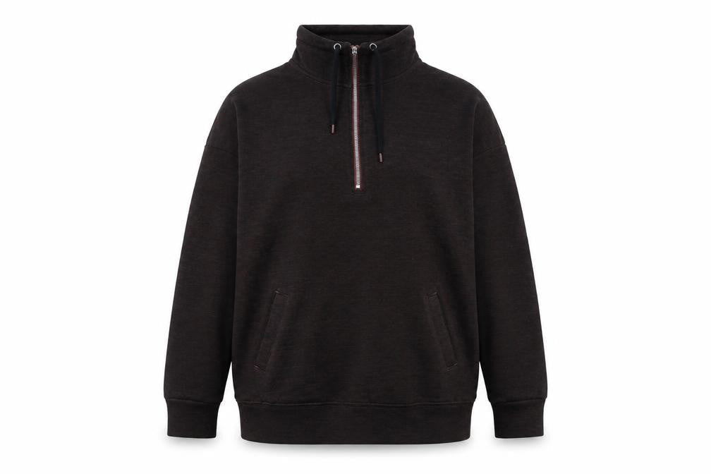 Primark Womens Red  Polyester Pullover Sweatshirt Size XS  Zip