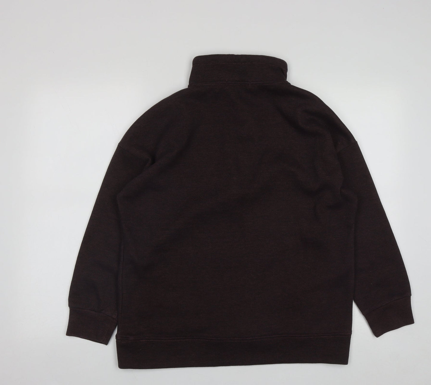 Primark Womens Red  Polyester Pullover Sweatshirt Size XS  Zip