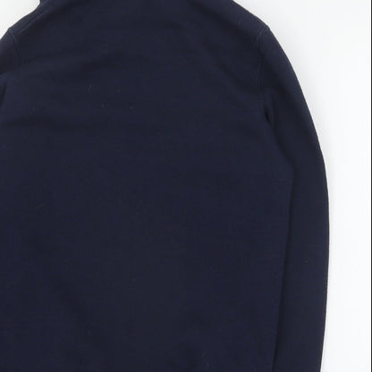 Lee Cooper Boys Blue  Polyester Pullover Hoodie Size M  Pullover