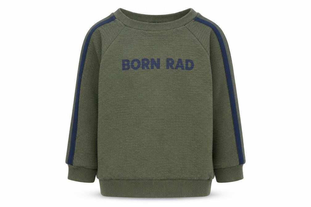 Primark Boys Green  Polyester Pullover Sweatshirt Size 12-13 Years  Pullover