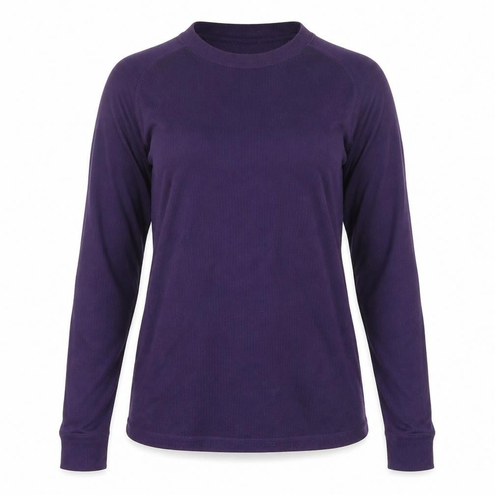 Parallel Womens Purple Mock Neck  Polyester Pullover Jumper Size 14