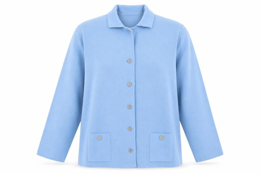 Bonmarché Womens Blue Jacket Size XL Button