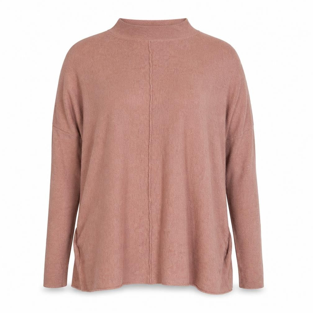 Atmosphere Womens Pink Round Neck  Viscose Pullover Jumper Size 10