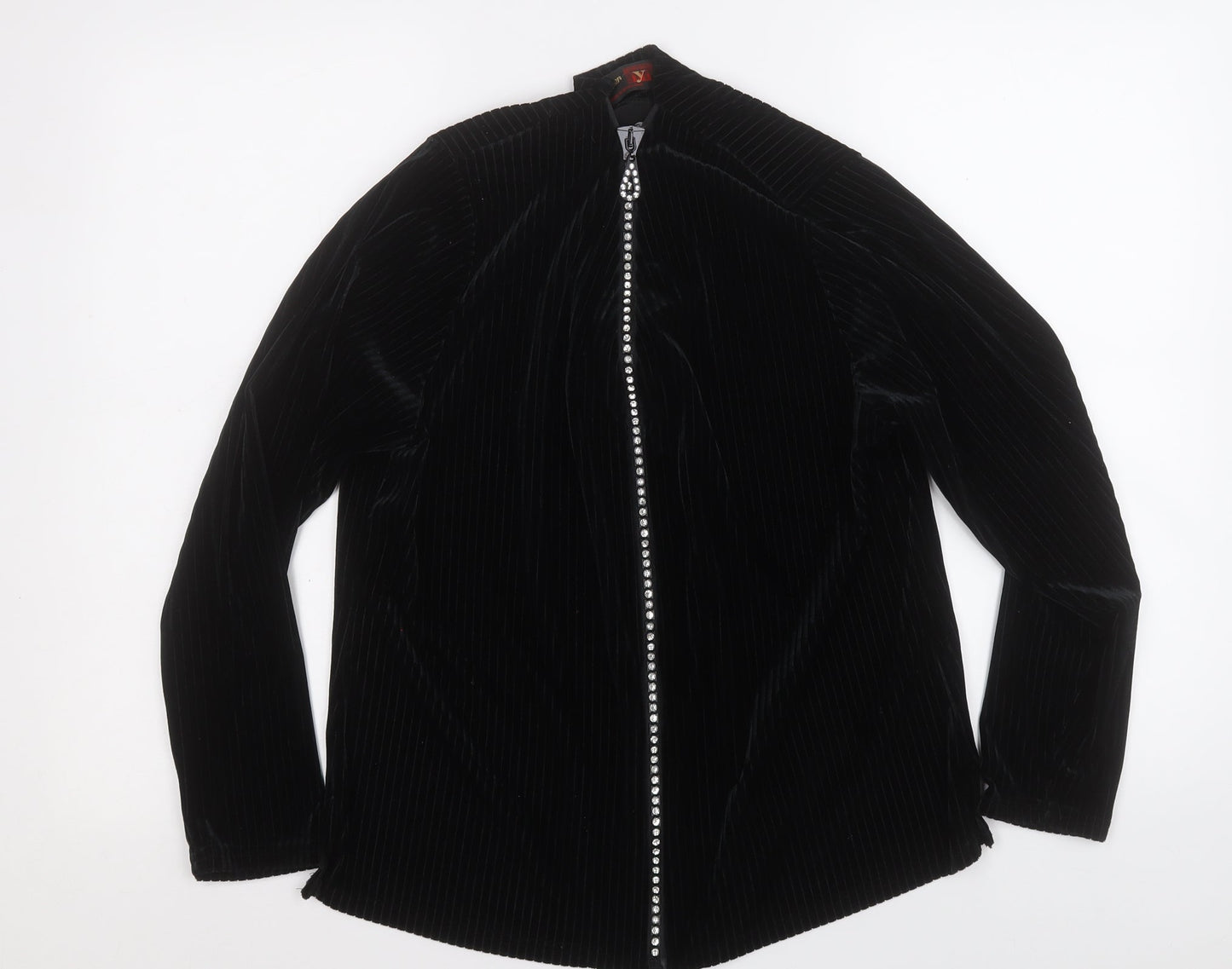 Stephen Womens Black   Jacket  Size M  Zip
