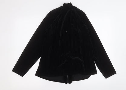 Stephen Womens Black   Jacket  Size M  Zip
