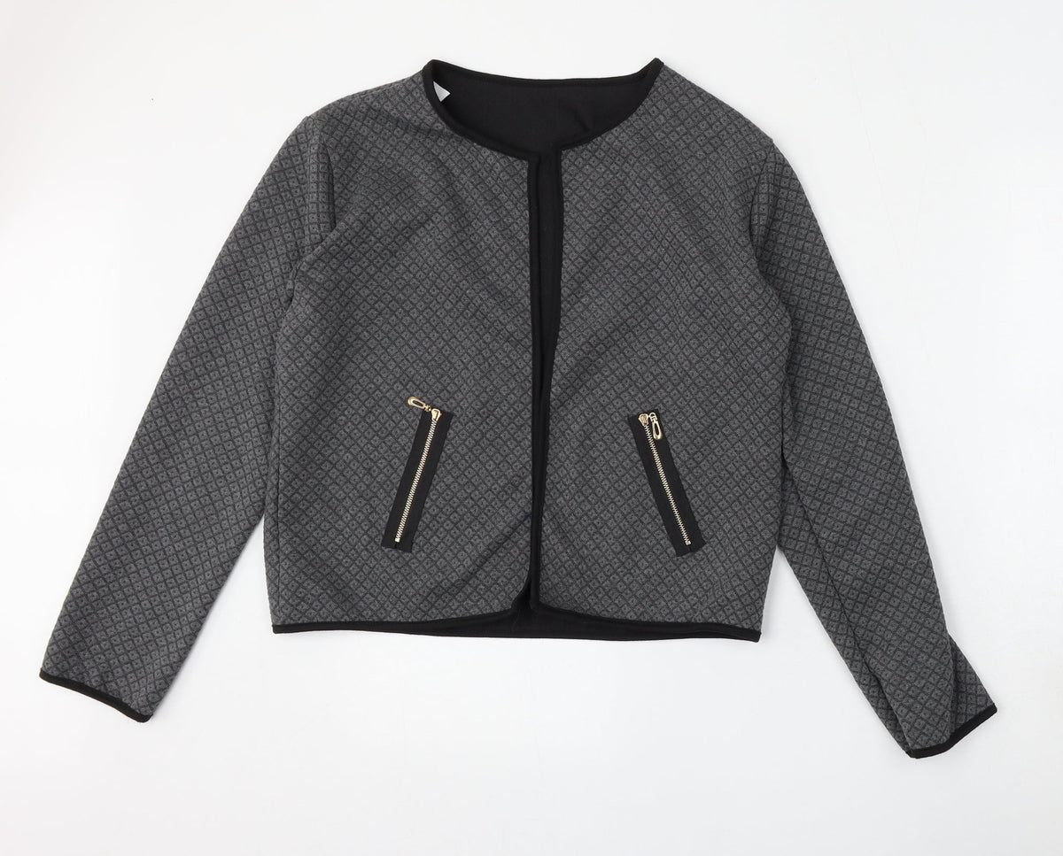 Preworn Womens Grey   Jacket  Size XL