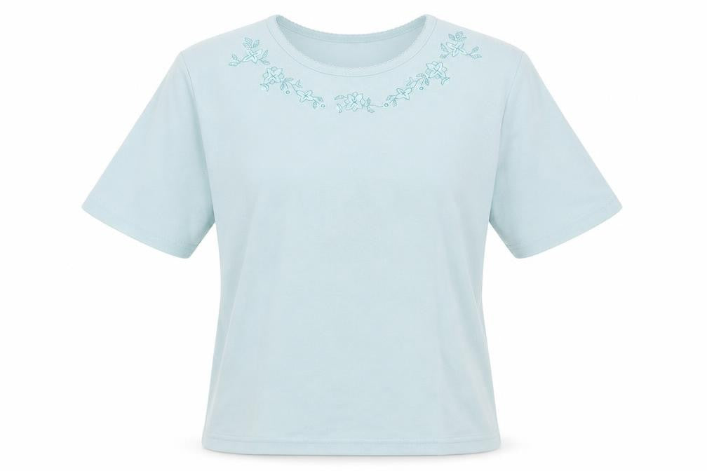 Beaumonde Womens Blue Round Neck  Polyester Pullover Jumper Size M