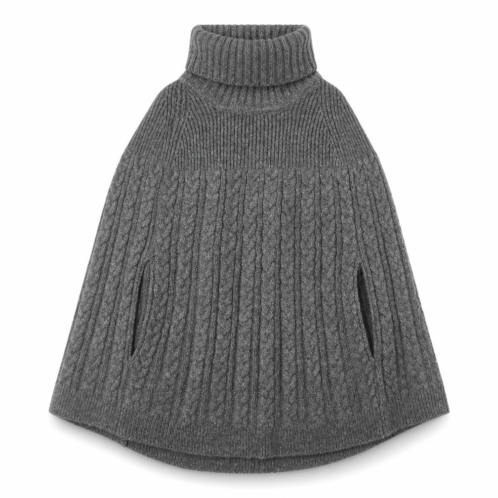 Preworn Womens Grey Roll Neck  Polyester Pullover Jumper Size M