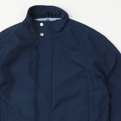 Hutson Harbour Mens Blue   Jacket  Size S  Button
