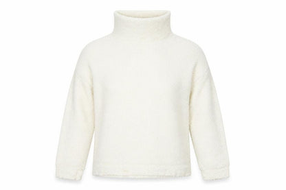 Next Womens Beige Roll Neck  Acrylic Pullover Jumper Size 14