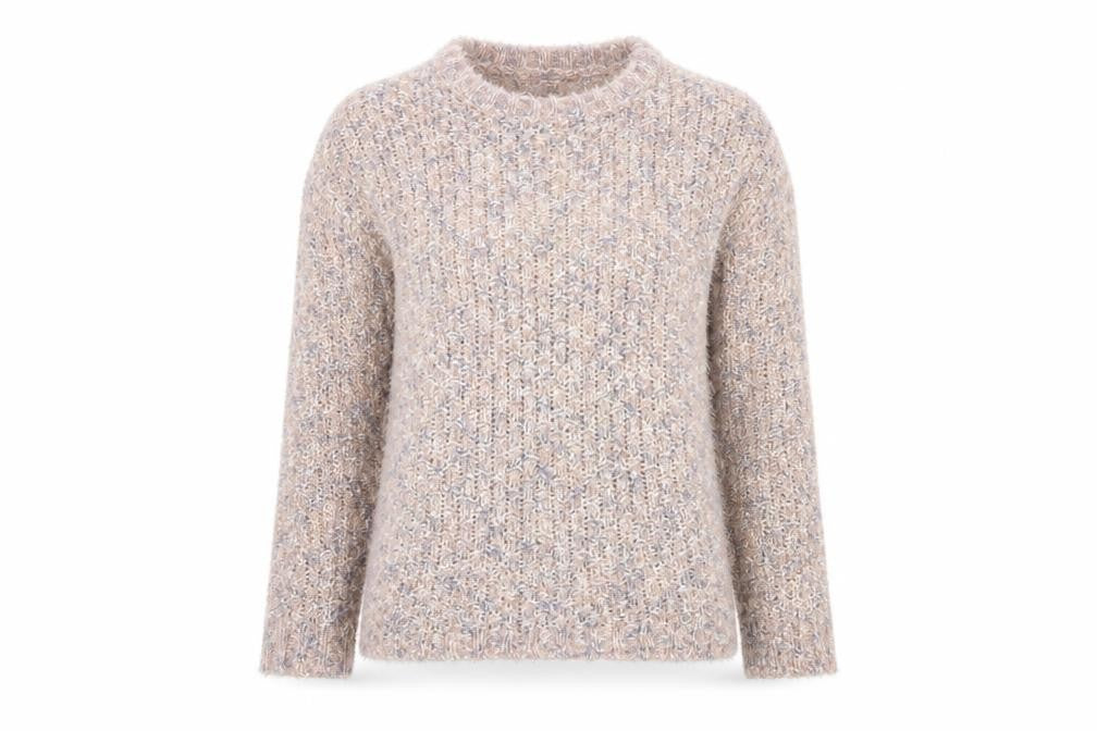M & Co Womens Pink Crew Neck  Polyester Pullover Jumper Size 10