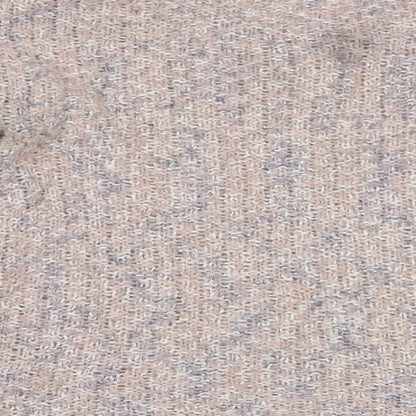 M&Co Womens Pink Crew Neck  Polyester Pullover Jumper Size 10