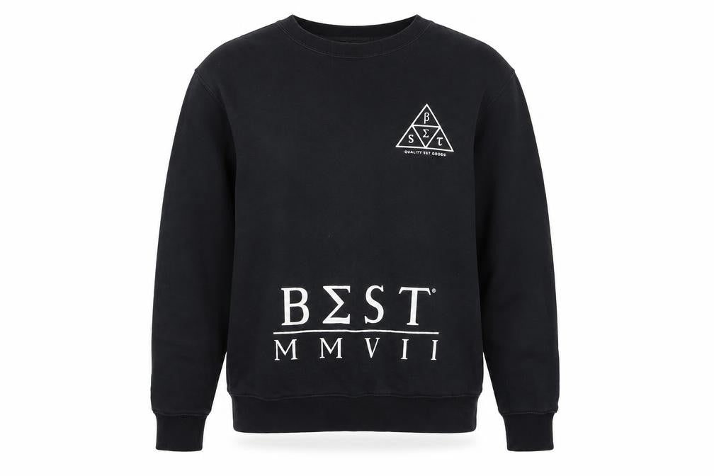 Best Womens Black  Cotton Pullover Sweatshirt Size M  Pullover