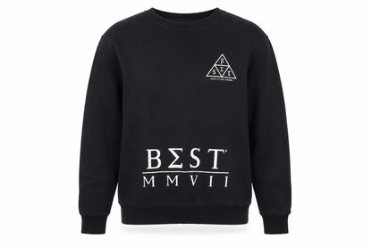 Best Womens Black  Cotton Pullover Sweatshirt Size M  Pullover