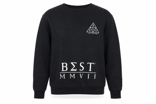 Best Womens Black  Cotton Pullover Sweatshirt Size M  Pullover