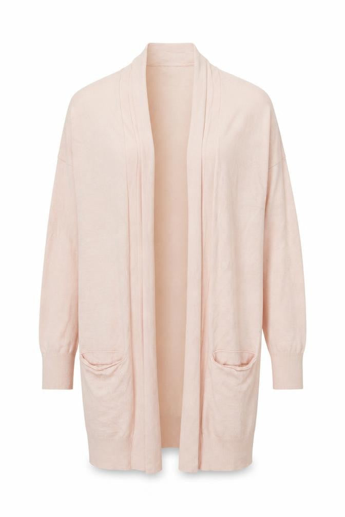 Atmosphere Womens Pink V-Neck  Viscose Cardigan Jumper Size 12