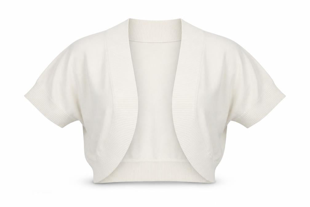 NEXT Womens Ivory V-Neck  Acrylic Cardigan Jumper Size 14