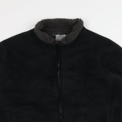 Fiori Classic Mens Black   Jacket  Size M