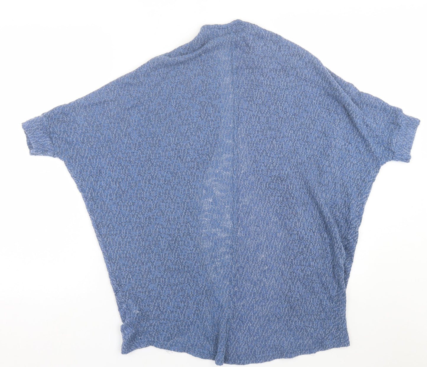 Mossimo Womens Blue V-Neck  Polyester Cardigan Jumper Size S