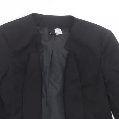 H&M Womens Black   Jacket Blazer Size 12
