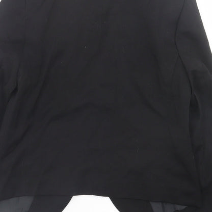 H&M Womens Black   Jacket Blazer Size 12