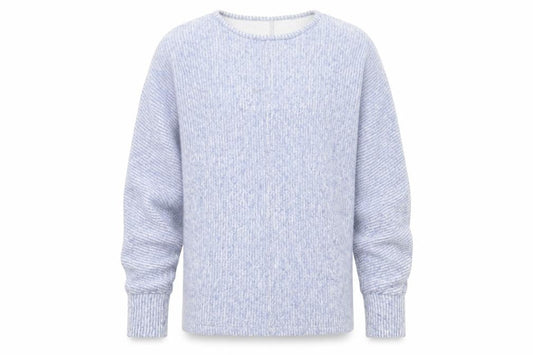 George Mens Blue Crew Neck  Polyester Pullover Jumper Size S