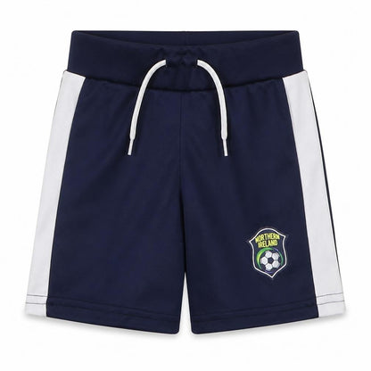 Dunnes Boys Blue  Polyester Sweat Shorts Size 3 Years  Regular Drawstring - Northern Island