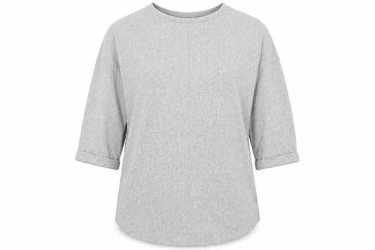 F&F Womens Grey  Viscose Pullover Sweatshirt Size 12  Pullover
